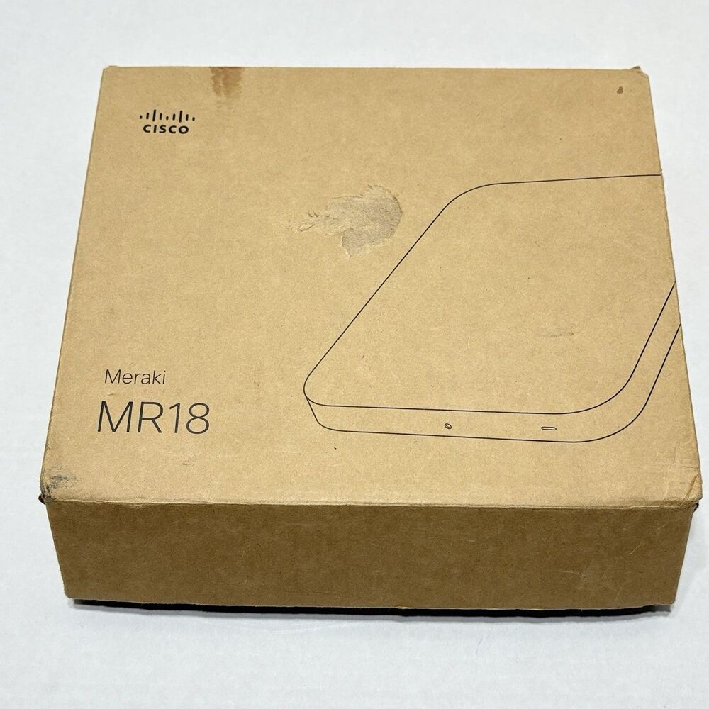 Cisco Meraki MR18 Dual-Band Wireless Network Access Point Brand New Unclaimed